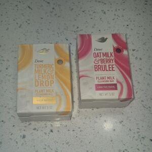 Dove Plant Milk Cleansing Bars Set
